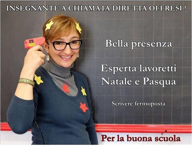 professoressa sorridente