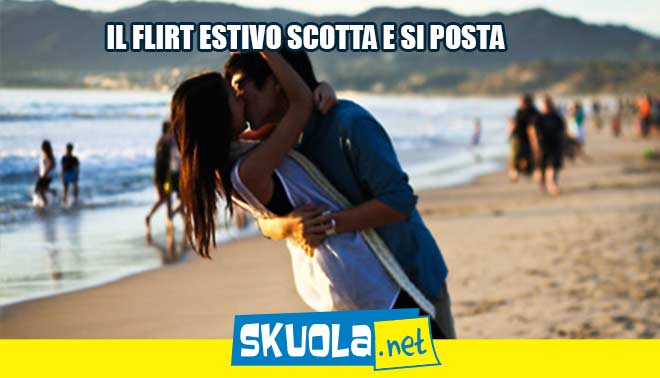 foto di il flirt estivo è social