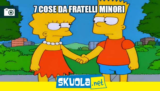 foto di cose che possono capire solo i fratelli minori