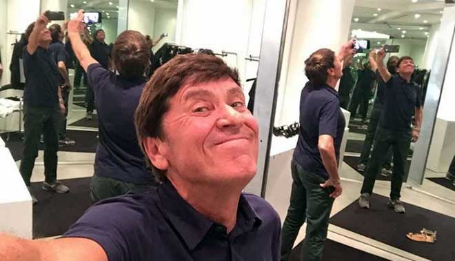 Gianni Morandi non gestisce i suoi social