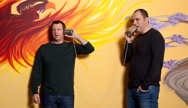  foto di Jan Koum e Brian Acton