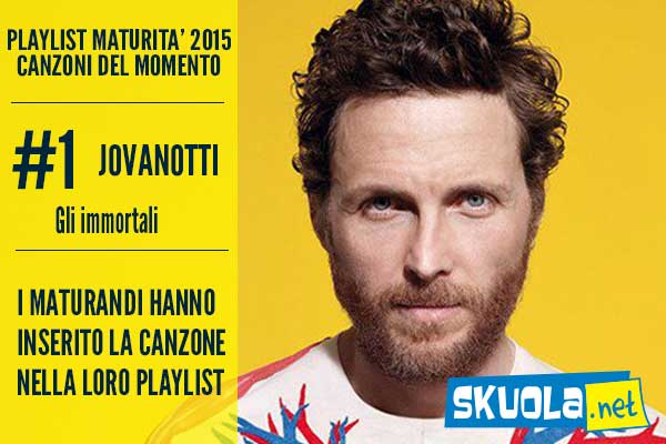 Maturità 2015: Venditti e Jovanotti i più gettonati