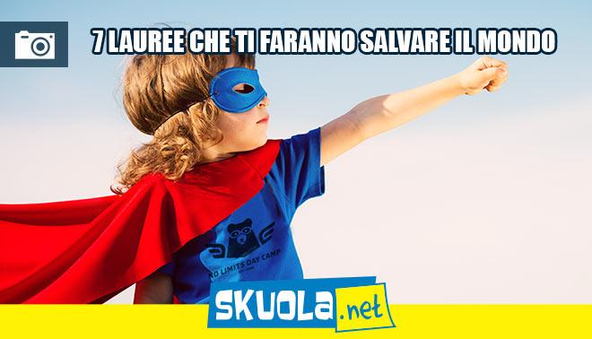 foto di laurea per salvare il mondo