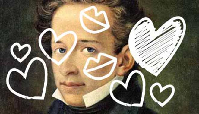 foto di Giacomo Leopardi non era pessimista