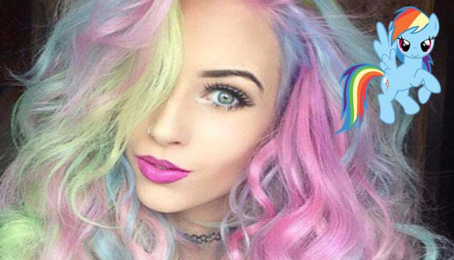 capelli multicolor