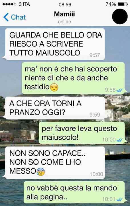 foto di tutto maiuscolo