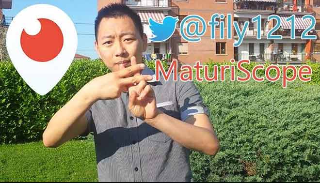 Maturità 2015: l'orale di Filippo in streaming su Periscope