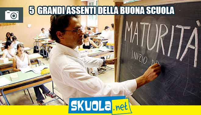 I 5 grandi assenti della Buona Scuola