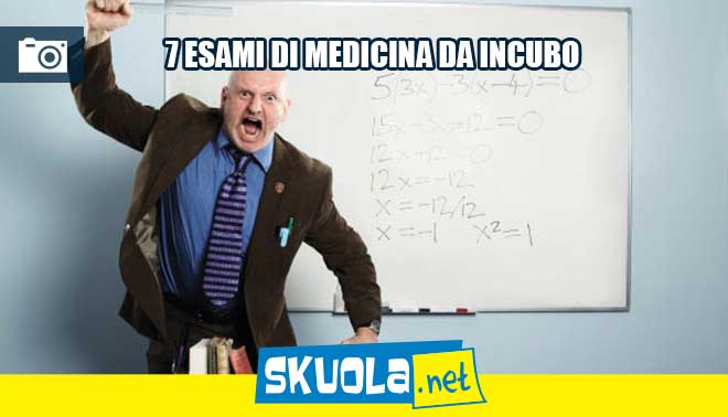 Test Medicina 2015: 7 esami che odierai