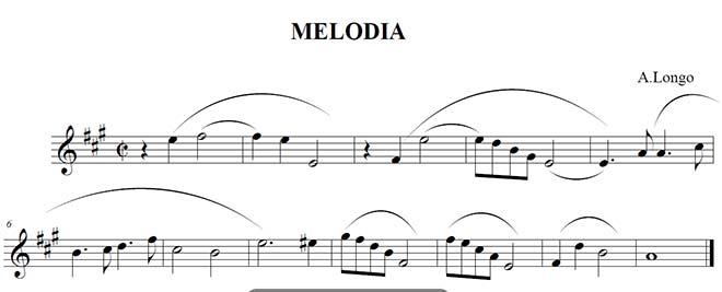 foto di melodia simulazione seconda prova musicale