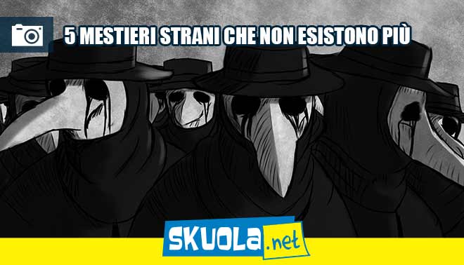 foto di mestieri strani che non esistono più