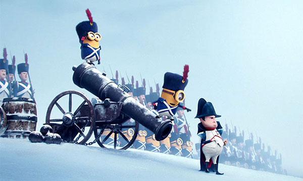 foto di Minions con Napoleone