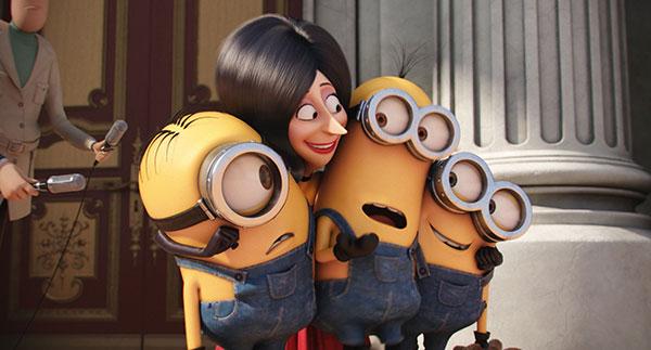 foto di Minions con Scarlet