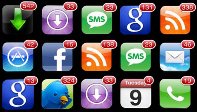foto delle notifiche sul cellulare