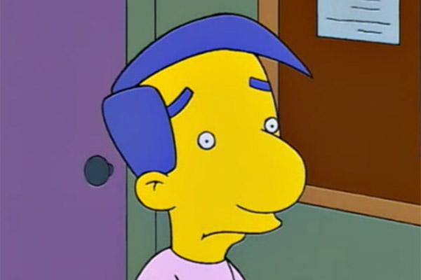 foto di Milhouse dei Simpson