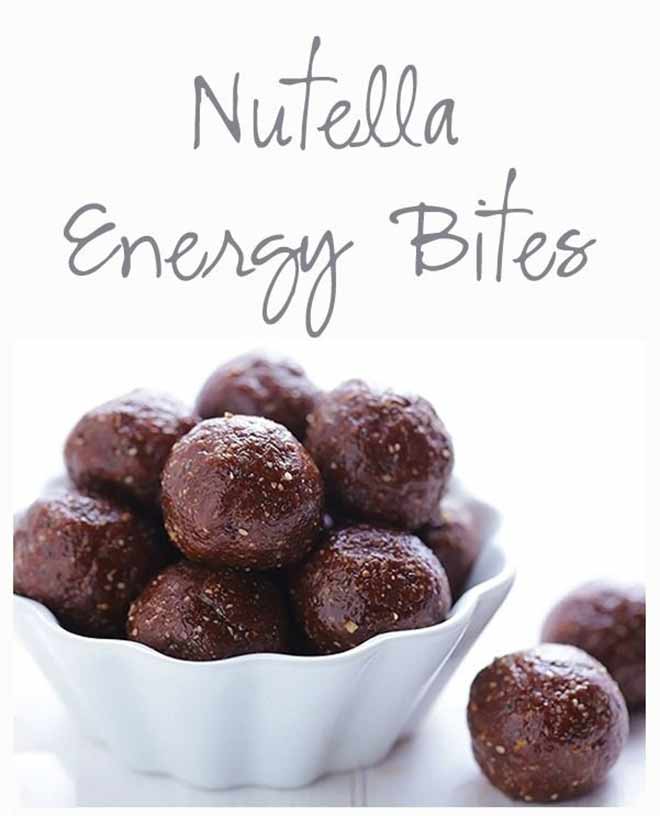 foto di palline di nutella