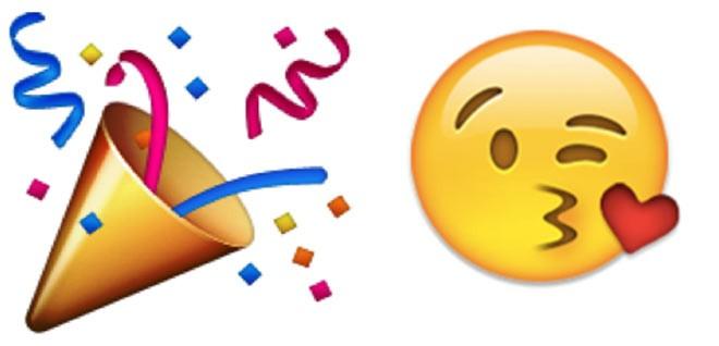  foto di party pepper blow kiss emoji