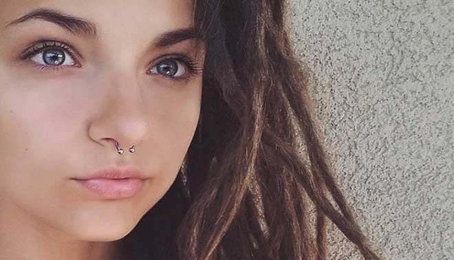  foto di Piercing a vista