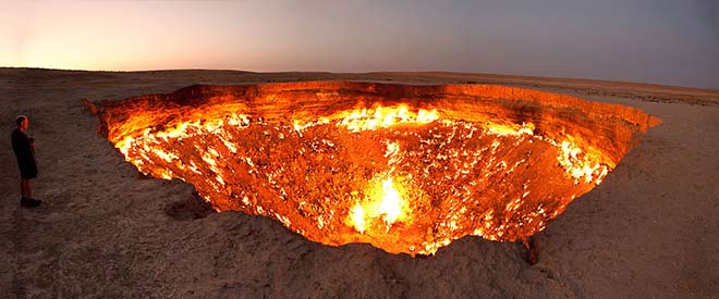 foto di porta dell'inferno