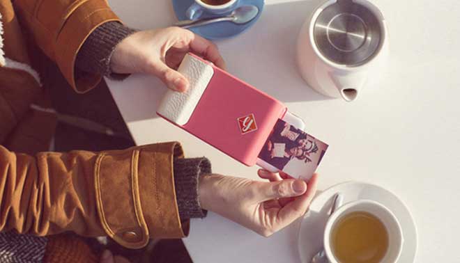 Una cover che stampa le foto dello smartphone