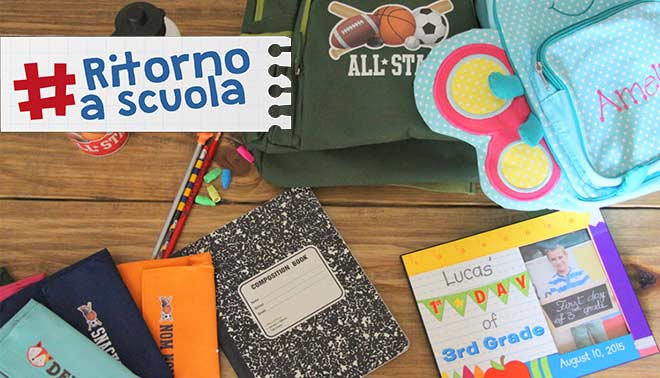 #Ritornoascuola: condividi il tuo back to school