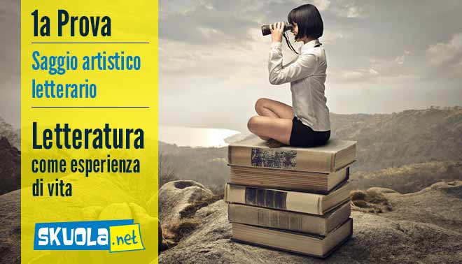 foto di tracce prima prova maturità 2015 saggio breve ambito artistico letterario