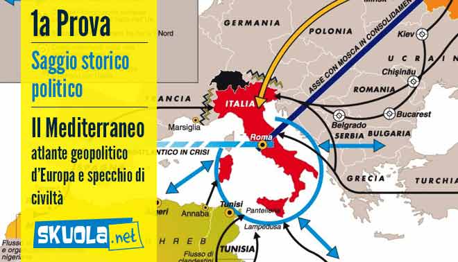 Soluzione tema maturità 2015: saggio storico su Mediterraneo