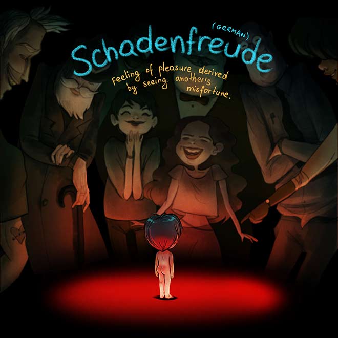 foto di shadenfreude