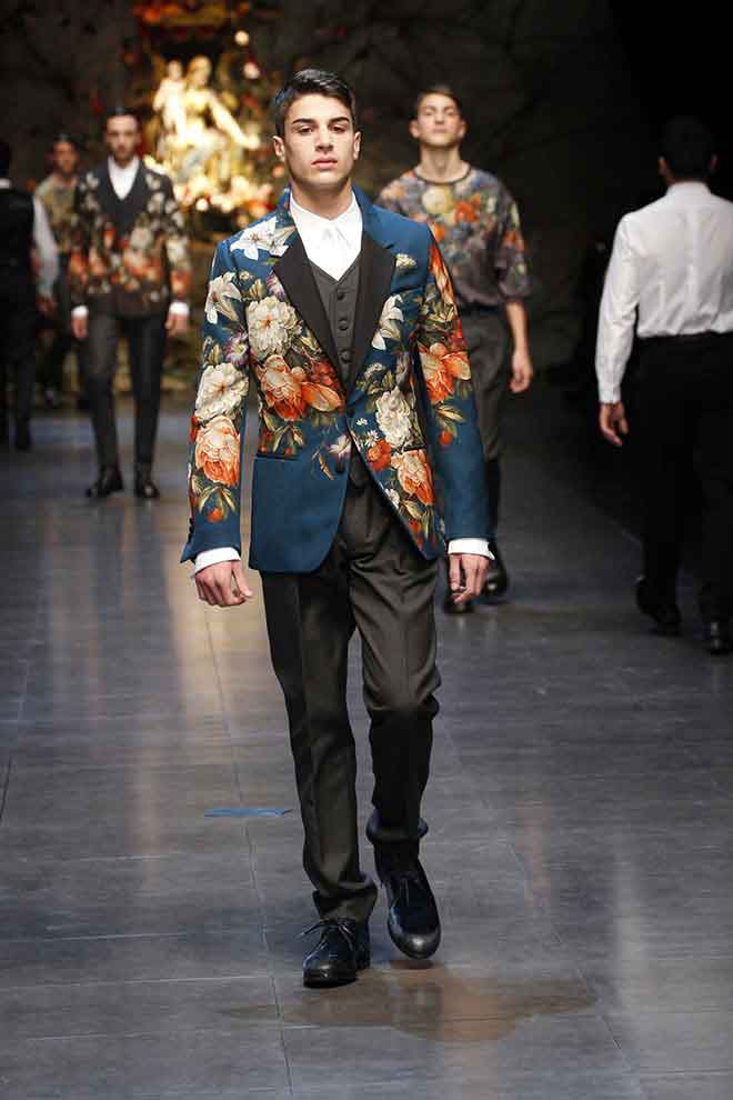 foto di Dolce&Gabbana A/I 2014 men-collection