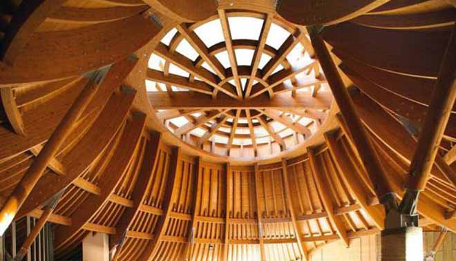 foto di tecnologie legno nelle costruzioni