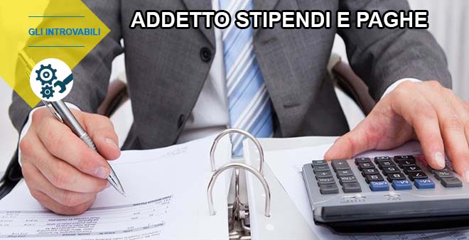 foto di addetto stipendi e paghe
