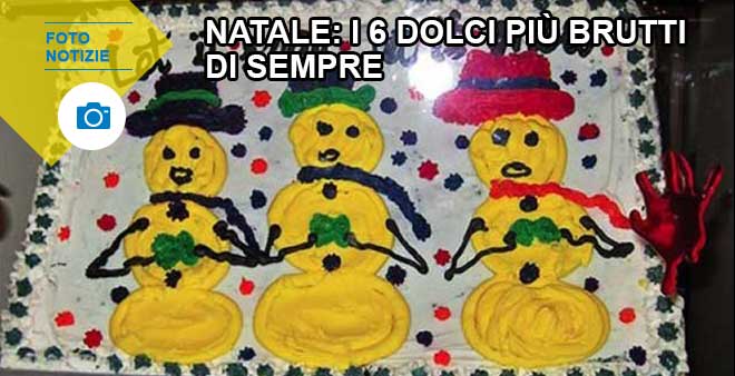 Natale: i 7 dolci più brutti