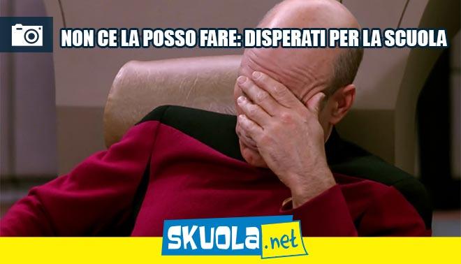foto di copertina disperazione back to school