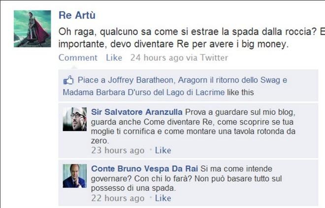 7 status FB che avresti letto se i social fossero sempre esistiti