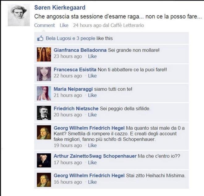 7 status FB che avresti letto se i social fossero sempre esistiti