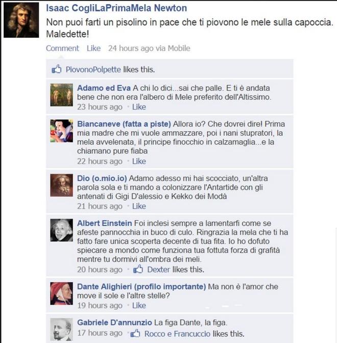 7 status FB che avresti letto se i social fossero sempre esistiti