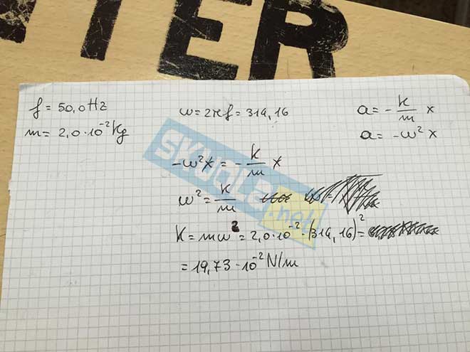 foto di soluzione 1 degli studenti della simulazione della 2prova di maturità 2015