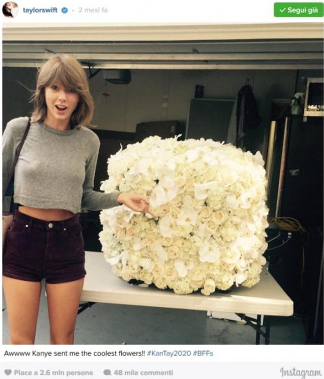  foto Taylor Swift su Instagram