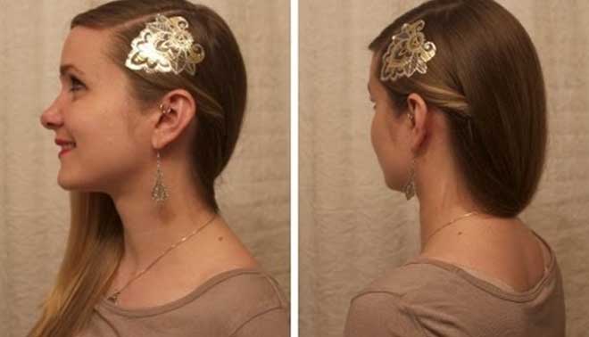  foto tatuaggio capelli fiori