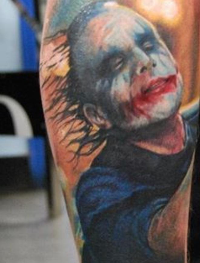  foto tatuaggio Joker