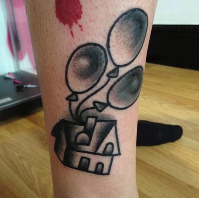  foto tatuaggio Up