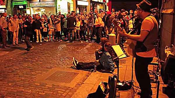 foto di concerto temple bar