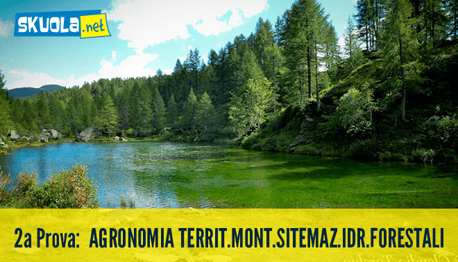 Soluzioni Agronomia del territorio montano Maturità 2015: Seconda prova Istituto Servizi per l'Agricoltura articolo