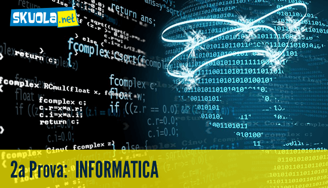 Soluzione di informatica per le tracce della seconda prova di maturità 2015