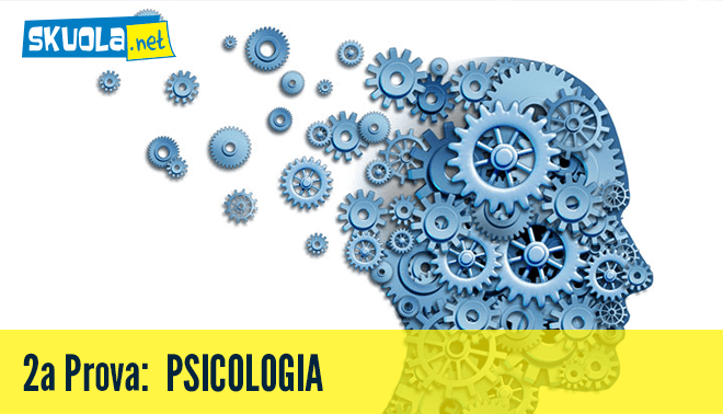 "Soluzione di psicologia per le tracce della seconda prova di maturità 2015"