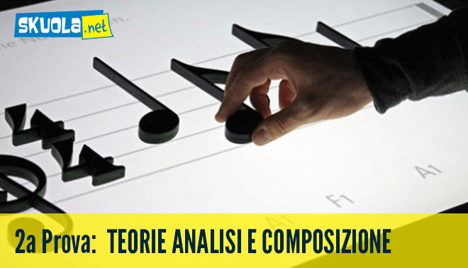 "Soluzione di Teorie Analisi e Composizione per le tracce della seconda prova di maturità 2015"