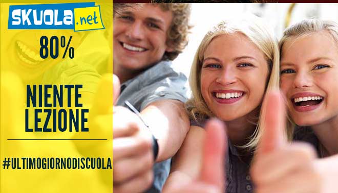 niente lezione a scuola