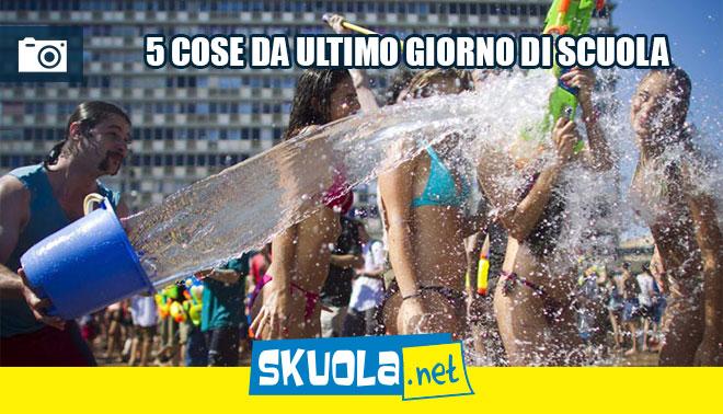 5 cose da ultimo giorno di scuola