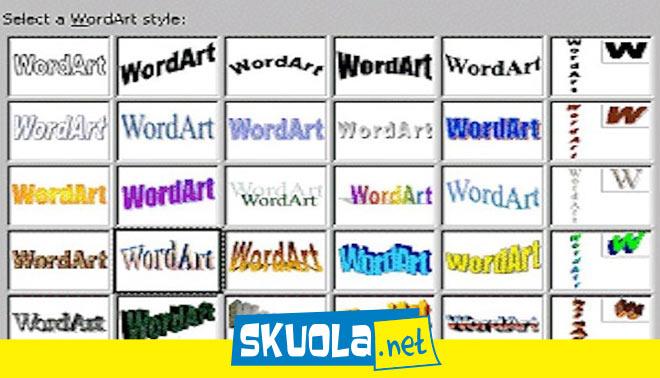foto di word art