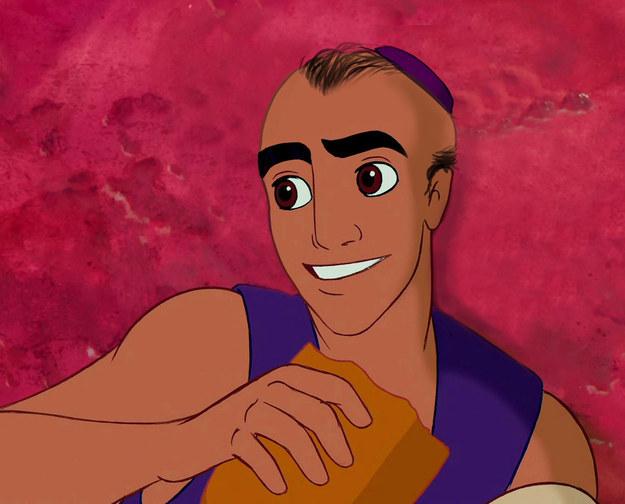 Come sarebbero i principi Disney se fossero PELATI? articolo